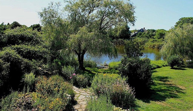 Secluded Estate On 1.5 Acres With House, Cottage, And Pond