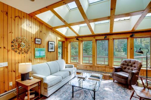 Secluded Family Getaway w/On-Site Creek in Hawley
