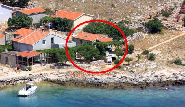 Secluded fisherman's cottage Cove Statival, Kornati - 8164