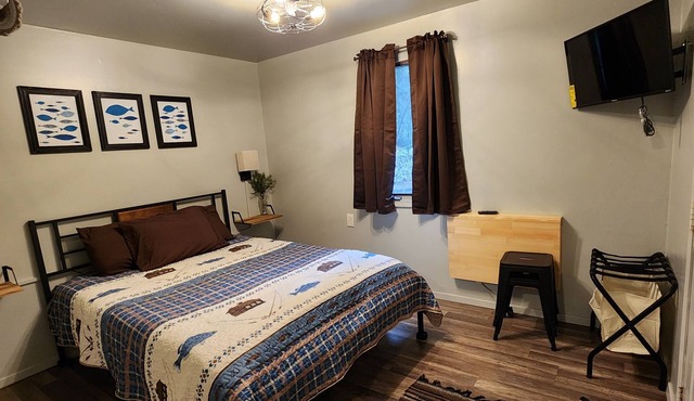 Secluded group of cottages close to town