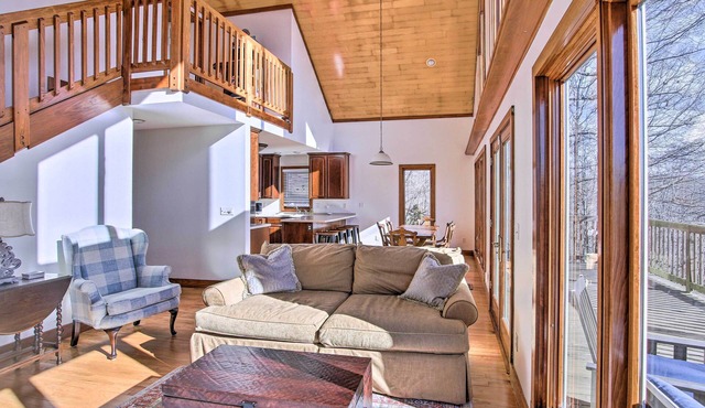 Secluded Hilltop Columbia Home w/Deck + Views!