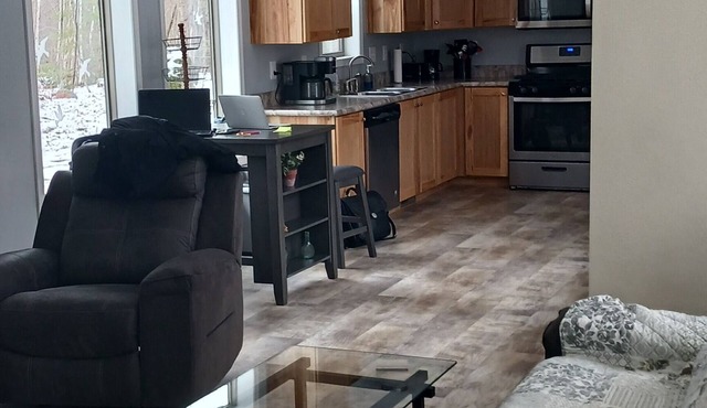 Secluded Home in the woods next to State Land