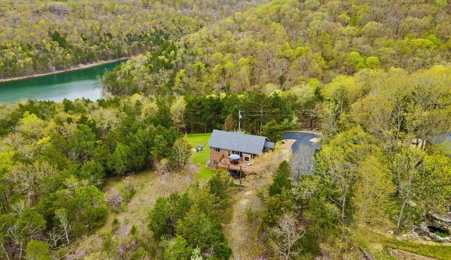 Secluded Home- Mountain Estate with Stunning Lake Views & Cleared Trail to Water!