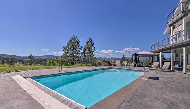 Secluded Home w/Pool ~ 14 Mi to Coeur d'Alene!
