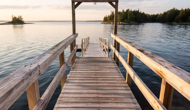 Secluded House Offers Water Access, Stunning Blue Hill And Island Views.