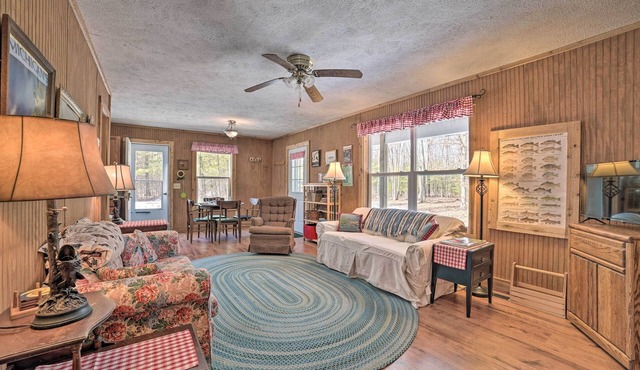 Secluded Indian River Retreat w/Fire Pit!
