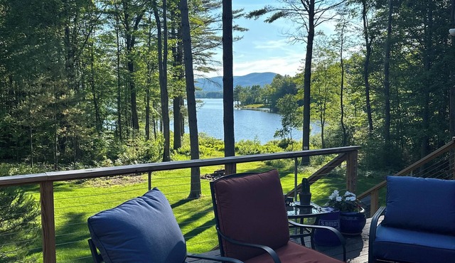 Secluded Lake House With Private Beach Access & Dock