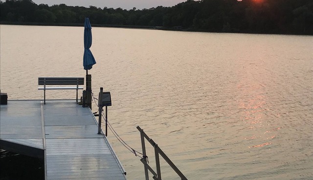 Secluded lakefront property with stunning sunsets!!