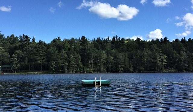 Secluded lakeside ADK home