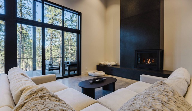 Secluded Luxury Home | Forest Views, Firepit, Dog Bath, Chef's Kitchen