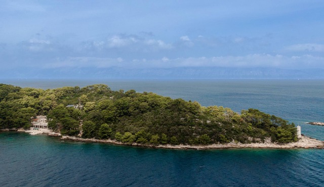 Secluded Luxury Villa with private beach Piece of Mljet