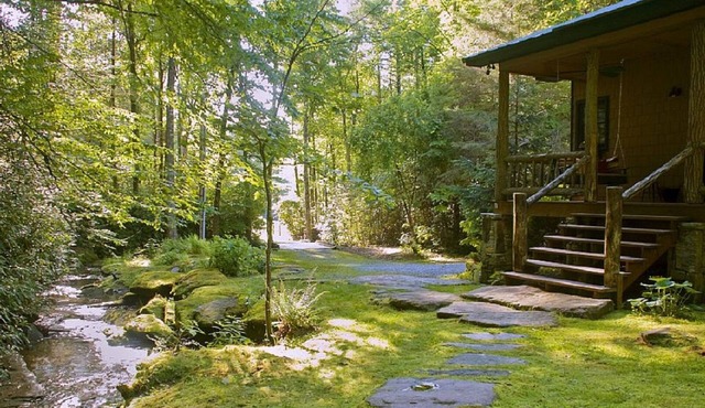 Secluded & Luxury 'Waterfall Cabin' Bordered By 8,000 Acre Forest, WiFi