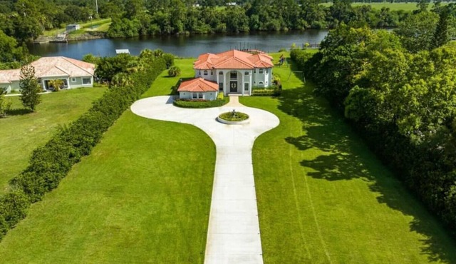 Secluded Mansion Waterfront with Pool!