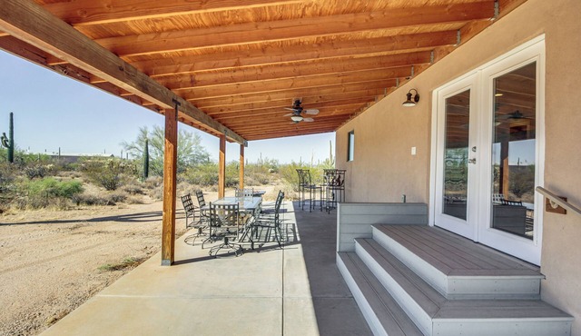 Secluded Marana Home w/Viewing Decks + Privacy!