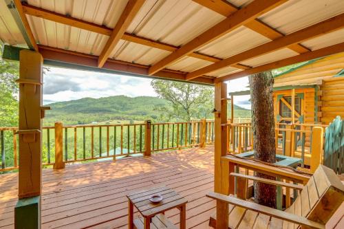 Secluded Mountain Cabin with Decks and Gazebo!