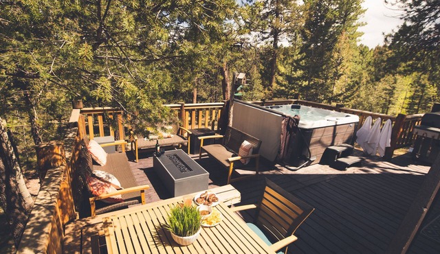 Secluded Mountain Cabin w/Large Deck, Hot Tub, & BBQ, by Forest & Peak Retreats
