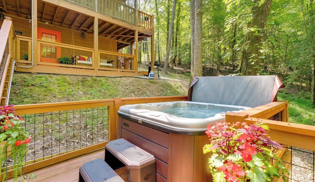 Secluded Murphy Vacation Rental w/Private Hot Tub