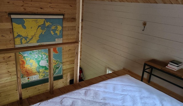 Secluded Muskoka Glamping Cabin with Private Lake & Trails