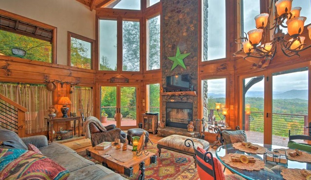 Secluded Nantahala Forest Refuge with Mountain Views