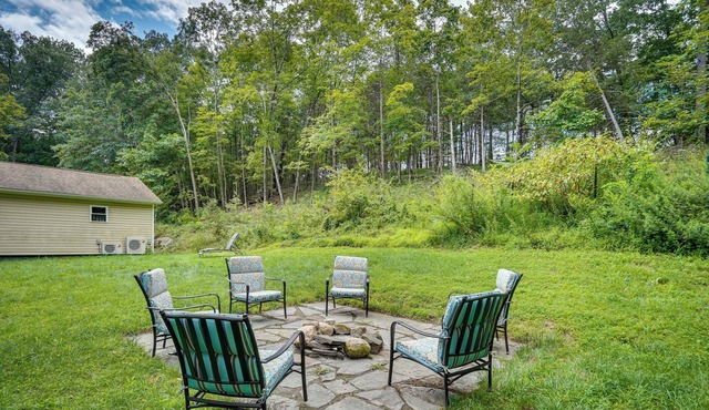 Secluded New York Abode w/ Fire Pit & Creek Access