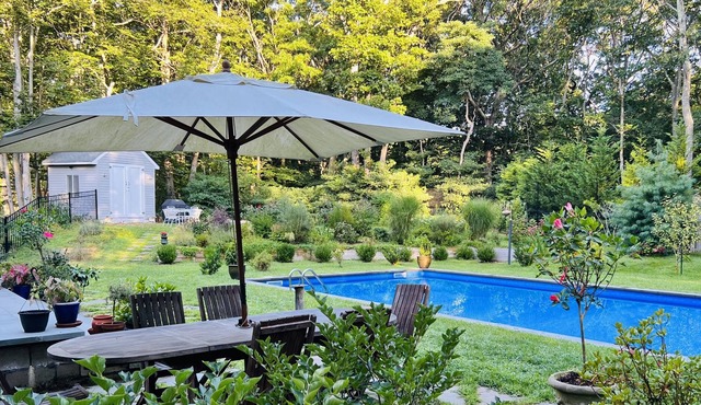 Secluded North Fork House with private pool