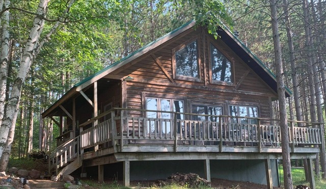 Secluded Northwoods Chalet on 80 Acres with Hiking and Water Views