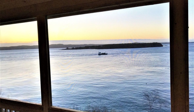 Secluded Oceanfrot cottage:Unbelievable oceanfront views-Screened in Gazebo