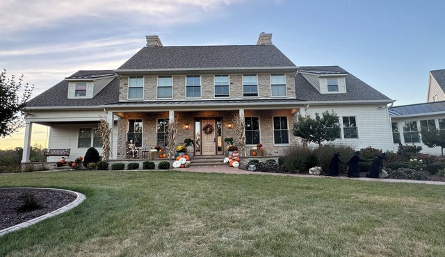 Secluded, private, 7500 square foot home just 30 minutes from Lambeau Field.