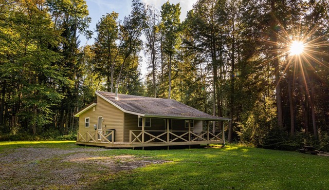 Secluded Red Maple Cabin