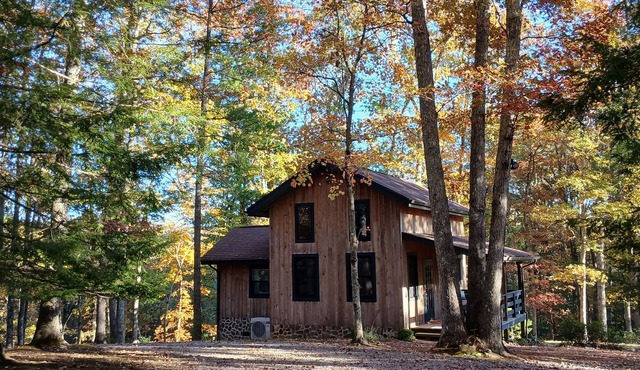 Secluded ridge n top wilderness retreat with fast wifi and all the comforts