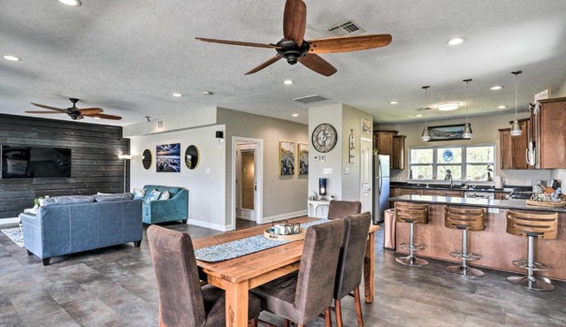 Secluded Seabrook Waterfront Home with Patio!