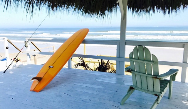 Secluded Tiki Beach House - Beach fun, surf, meditate, fish, play or just relax