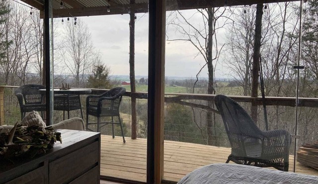 Secluded TREEHOUSE Full bath, Seclusion, Mtn View, Kitchen, Fireplace