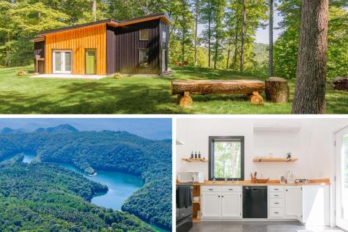 Secluded, Unique, Modern, Mountain Home Near River!
