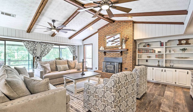 Secluded Waterfront Getaway w/ Private Dock!