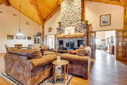 Secluded, Waterfront Home with Patio in Craigville!