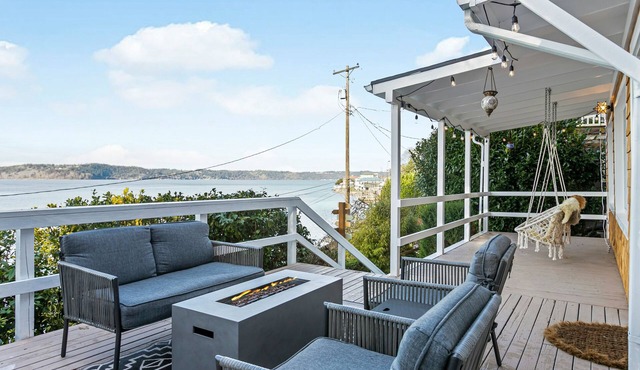 Secluded Waterfront Retreat with Stunning Puget Sound Views