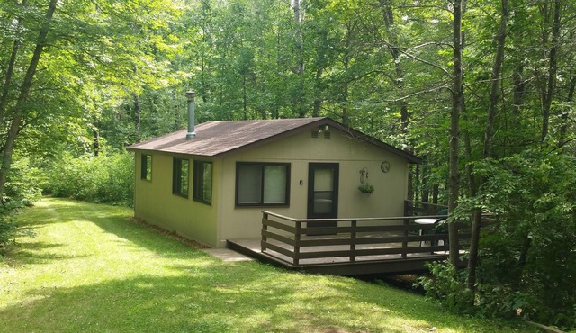 Secluded wilderness cottage hideaway