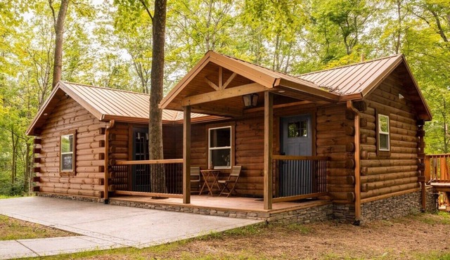 Secluded Wooded Cabin Near The Hocking Hills