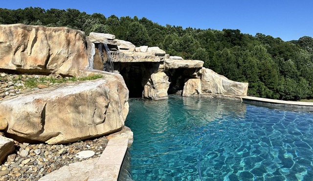Seclusion in the Brushy Mountains Resort Style SPECTACULAR POOL