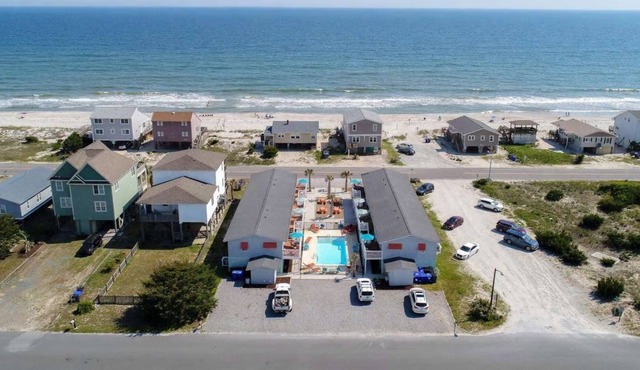 Second row beach villa