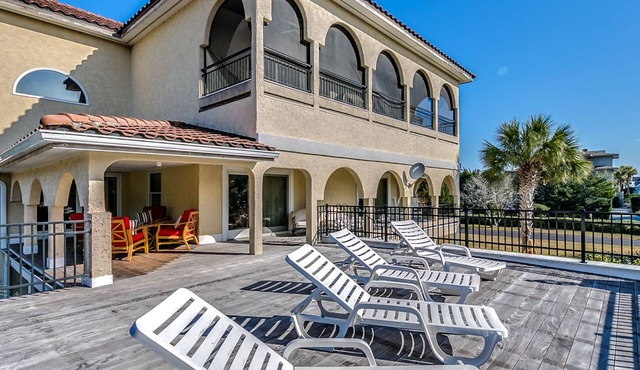 Second Row, Steps away from the Ocean, Pool Table, Large Sun Deck