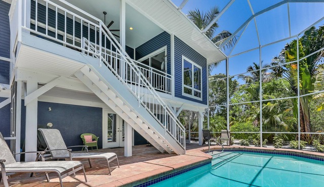 SECRET HARBOR - Pet Friendly. Quiet Sanibel Home With Canal View