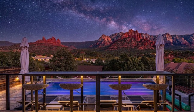 Sedona Dream Estate - 5BR Huge Pool/Spa/Firepit/Golf/Sauna