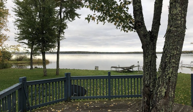 See the best of Michigan's Upper Peninsula in this Family Ready Lake-side Cabin