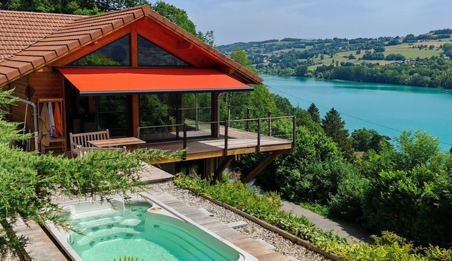 SEEBLICK romantic chalet spa/lake view