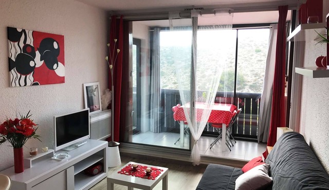 Seignosse Ocean, apartment with direct access to the ocean, private parking space, 4 people