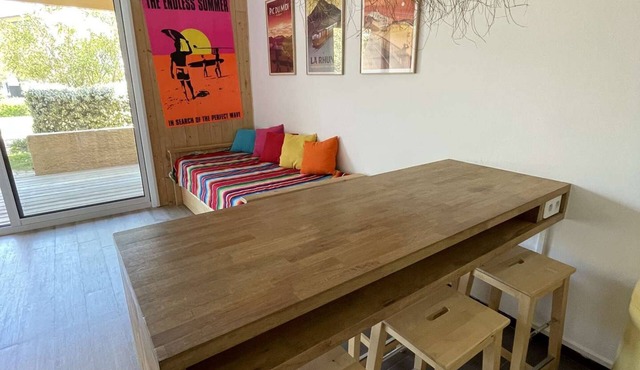 Seignosse Ocean, beautiful renovated apartment, right next to the beach