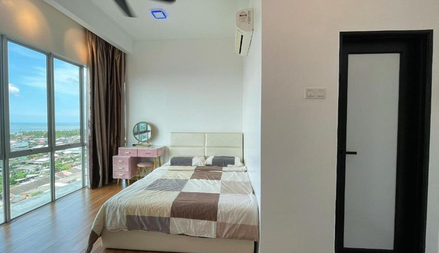 Sekinchan Simple LoveSea House ~ Seaview 3-14AB