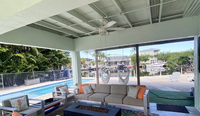 Sel de Mer - Key Largo 3/3 waterfront home with heated pool & dockage